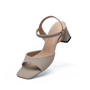 SANDAL CAO GÓT BITI'S NỮ MÀU NÂU LỢT BFW006188NAL